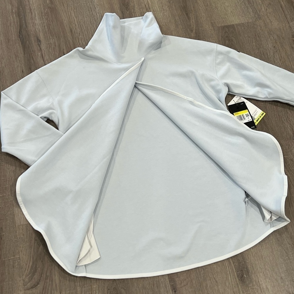 NWT Small Nike Training Maternity Tube Collar Reversible Dri-Fit Sweater - Picture 3 of 6